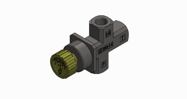 Válvula isoladora de manômetro